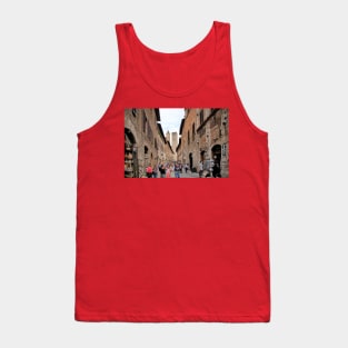 Window Shopping in San Gimignano Tank Top